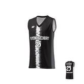 Basketball Jersey Static - Black